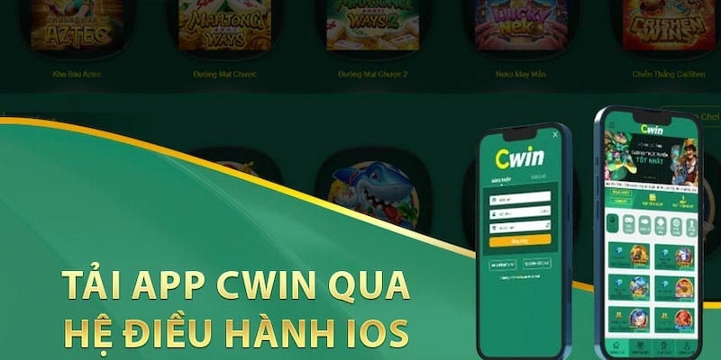 Tải app Cwin55 qua iOS