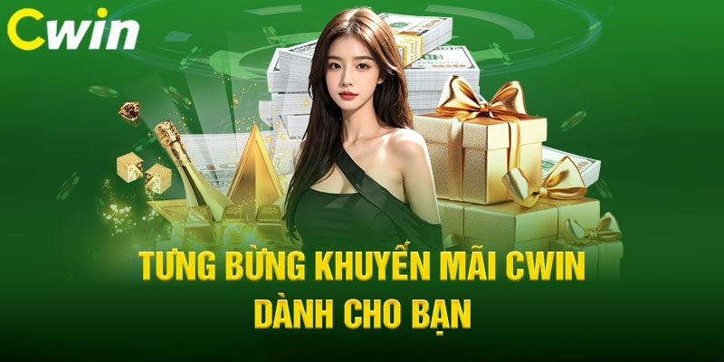 Tưng bừng khuyến mãi tại Cwin555